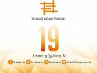 Djy Jaivane, Simnandi Vol 19, TheDipCarWash 2Hour LiveMix, LiveMix, mp3, download, datafilehost, fakaza, Afro House 2018, Afro House Mix, Afro House Music, House Music