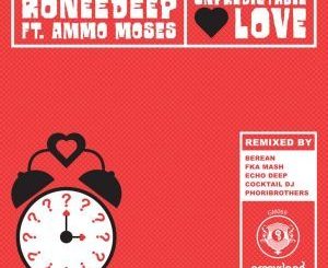 RoneeDeep, Ammo Moses, Unpredictable Love (FKA Mash Re-Glitch Mix), FKA Mash, mp3, download, datafilehost, fakaza, Deep House Mix, Deep House, Deep House Music, Deep Tech, Afro Deep Tech, House Music