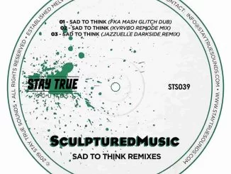 Sculptured Music, Sad to Think (Remixes), download ,zip, zippyshare, fakaza, EP, datafilehost, album, Deep House Mix, Deep House, Deep House Music, Deep Tech, Afro Deep Tech, House Music