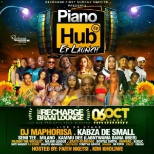Kabza De Small, DJ Maphorisa, Piano Hub Mix Sunday 6th Oct Recharge Midrand, mp3, download, datafilehost, toxicwap, fakaza, House Music, Amapiano, Amapiano 2019, Amapiano Mix, Amapiano Music, House Music