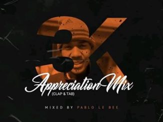 Pablo Le Bee, 3k Appreciation Mix, Clap & Tab, mp3, download, datafilehost, toxicwap, fakaza, House Music, Amapiano, Amapiano 2020, Amapiano Mix, Amapiano Music
