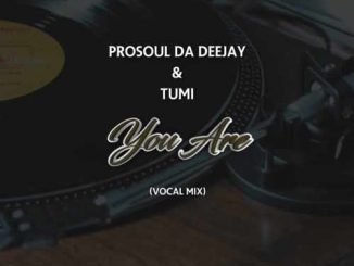 ProSoul Da Deejay, Tumi,You Are, Vocal Mix, mp3, download, datafilehost, toxicwap, fakaza, House Music, Amapiano, Amapiano 2020, Amapiano Mix, Amapiano Music