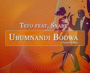 Tefo, Ubumnandi Bodwa, Original Mix, Snare, mp3, download, datafilehost, toxicwap, fakaza, Deep House Mix, Deep House, Deep House Music, Deep Tech, Afro Deep Tech, House Music