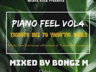 Bongz M, Piano Feel Vol. 4, mp3, download, datafilehost, toxicwap, fakaza, House Music, Amapiano, Amapiano 2020, Amapiano Mix, Amapiano Music