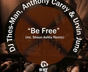DJ Thes-Man, Anthony Carey, Urvin June, Be Free, Original Mix, mp3, download, datafilehost, toxicwap, fakaza, Afro House, Afro House 2020, Afro House Mix, Afro House Music, Afro Tech, House Music