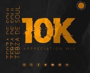 Tebza De SouL, 10K Appreciation Mix, mp3, download, datafilehost, toxicwap, fakaza, Deep House Mix, Deep House, Deep House Music, Deep Tech, Afro Deep Tech, House Music