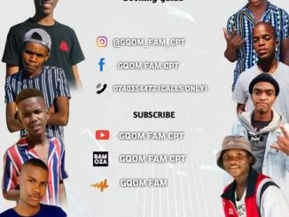 Gqom Fam CPT, Gqom Is Safe Around Us, mp3, download, datafilehost, toxicwap, fakaza, Gqom Beats, Gqom Songs, Gqom Music, Gqom Mix, House Music