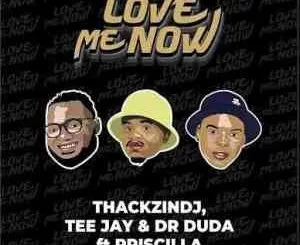 ThackzinDj, Tee Jay, Dr Duda, Love Me Now, Priscilla, mp3, download, datafilehost, toxicwap, fakaza, House Music, Amapiano, Amapiano 2021, Amapiano Mix, Amapiano Music