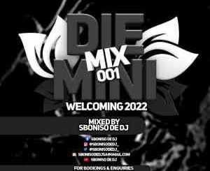 Sboniso De DJ, Die Mini Mix 001, mp3, download, datafilehost, toxicwap, fakaza, House Music, Amapiano, Amapiano 2022, Amapiano Mix, Amapiano Music