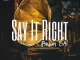Brian SA, Say It Right, (Original Mix, mp3, download, datafilehost, toxicwap, fakaza, House Music, Amapiano, Amapiano 2022, Amapiano Mix, Amapiano Music