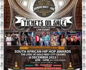 SA Hip Hop Awards 2022, #SAHHA2022, Full List Of Winners, News