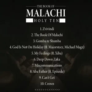 Holy Ten, The Book of Malachi, download ,zip, zippyshare, fakaza, EP, datafilehost, album, Hiphop, Hip hop music, Hip Hop Songs, Hip Hop Mix, Hip Hop, Rap, Rap Music