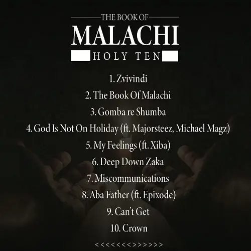 Holy Ten – The Book of Malachi mp3 download zamusic