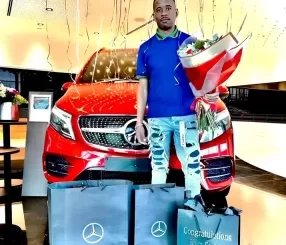 DJ Stokie Treats Himself, With A Brand New Mercedes-Benz V300d, News